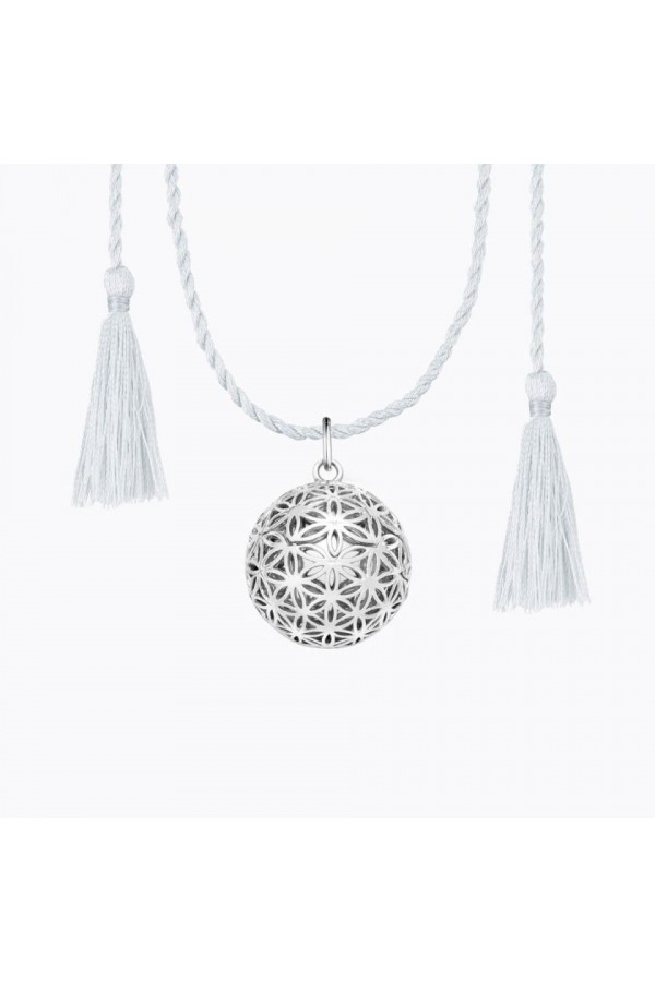 Pregnancy necklace FLOWER OF LIFE (silver) ILFLEUR4