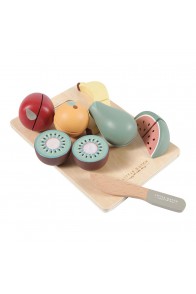 Wooden cutting fruits