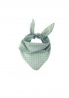 Scarf mint plumetis SS23298