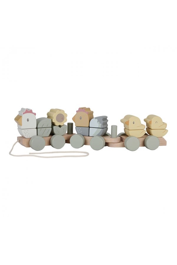 Little Dutch Stacking Train - Little Farm LD7135