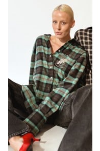 Tina green matcha shirt