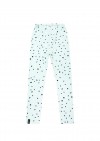 Yoga leggings light green with spot print SS24481L