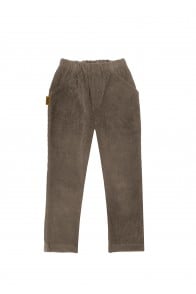 Pants taupe corduroy