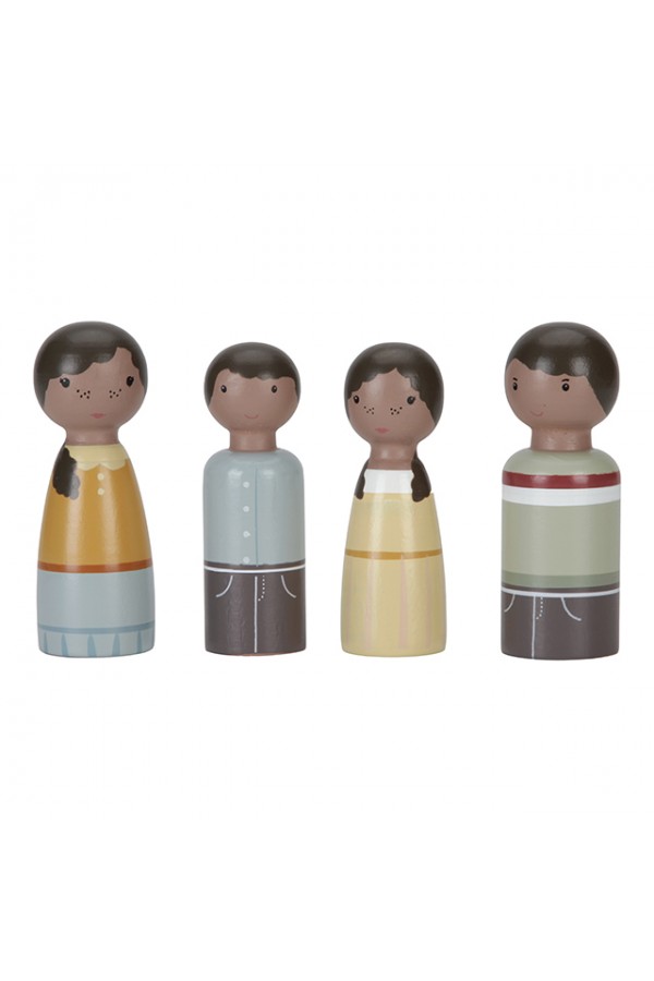 Little Dutch Dollhouse Expansion Set ´Evi Family´ FSC LD7122