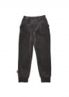 Pants dark grey velvet FW23226L