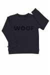 Dark grey sweater with woof FW18021