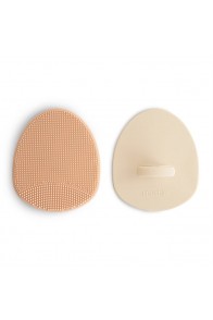 Mushie Cap Bruch 2 pack - Blush/Shifting Sand