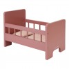 Wooden doll bed with textile LD7097