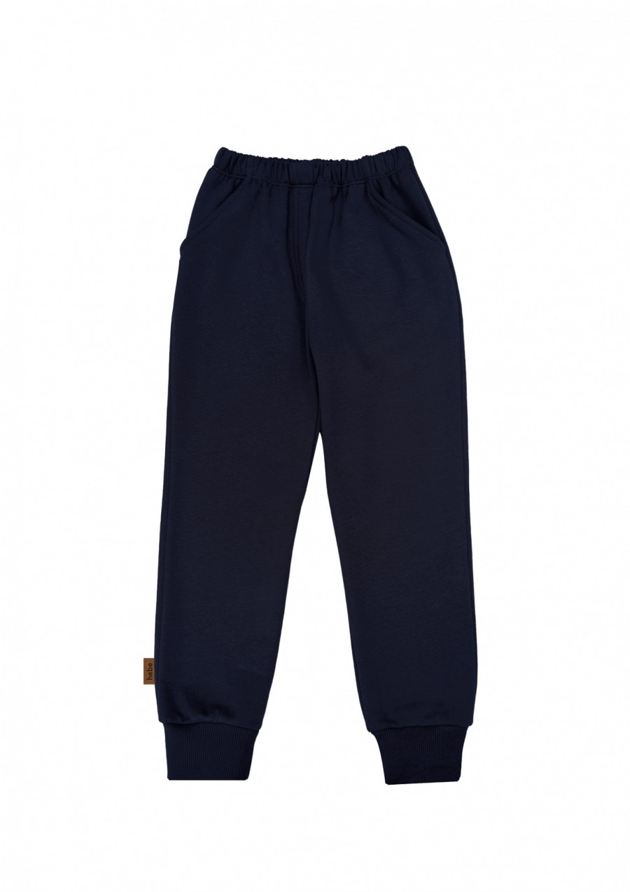 Pants with pockets navy blue 0186_F25223