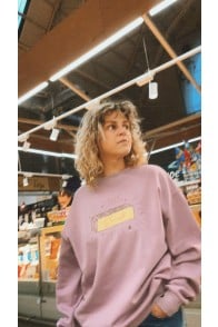 Hebe.Concept collab Anna Panna sweater lilac BUTTER for adults super oversize