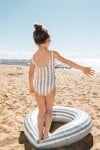 Swimsuit with stripes SS23265