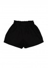 Shorts black linen for girls SS20107