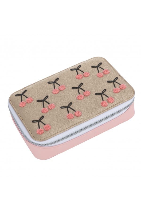 Pencil Box Filled "Cherry Pompon onesize Pf023127