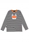 Top striped with Tuta`s fox print TUT2211