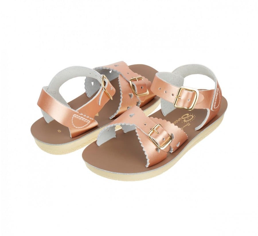 Salt-Water Sweetheart sandals rose gold, youth 1421Y