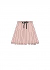Warm skirts pink TC060P