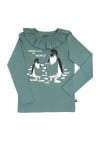 Green top with penguins MTO1003