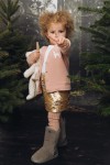 Skirt gold with sequins FW21716