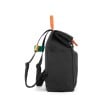 Mini Bag / Canvas / Night Black - Fresh Orange 10009.002.007.001