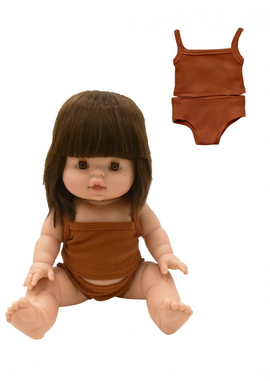 Minikane x Paola Reina doll Jeanne with brown body PA34114_brown