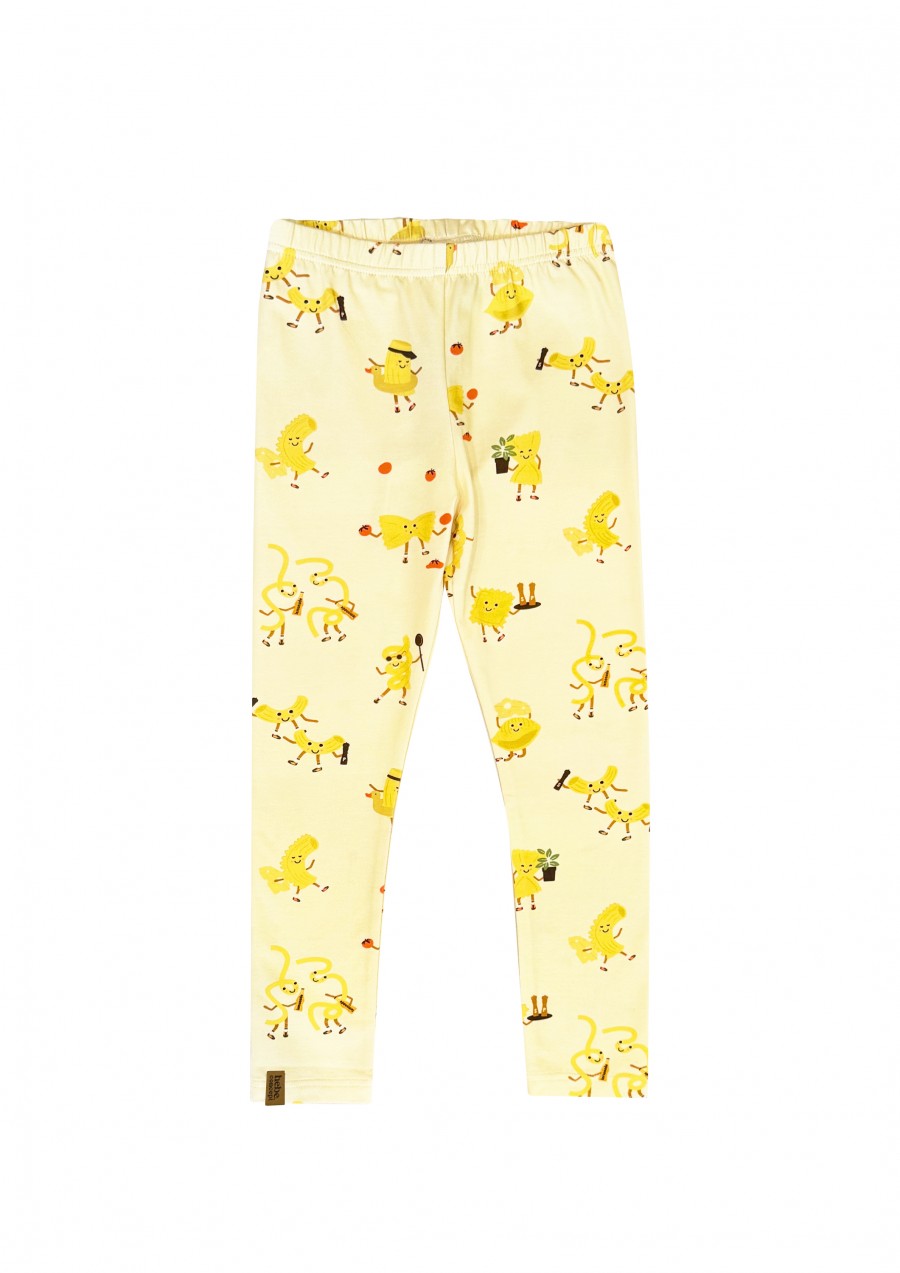 Leggings with allover pasta print 0136_S25372