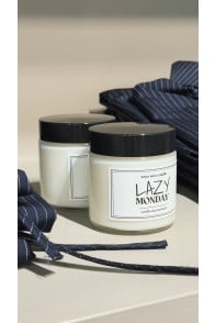 Lazy Monday small soy wax candle