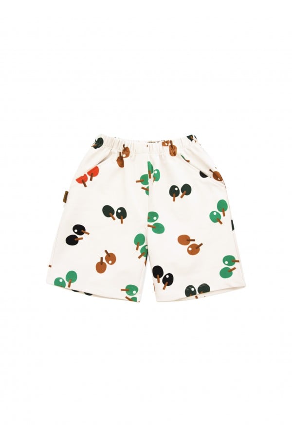 Shorts off-white with ping pong print SS24470