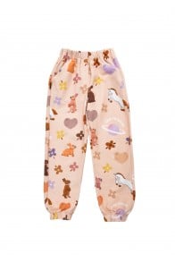 Sweatpants with allover unicorn print