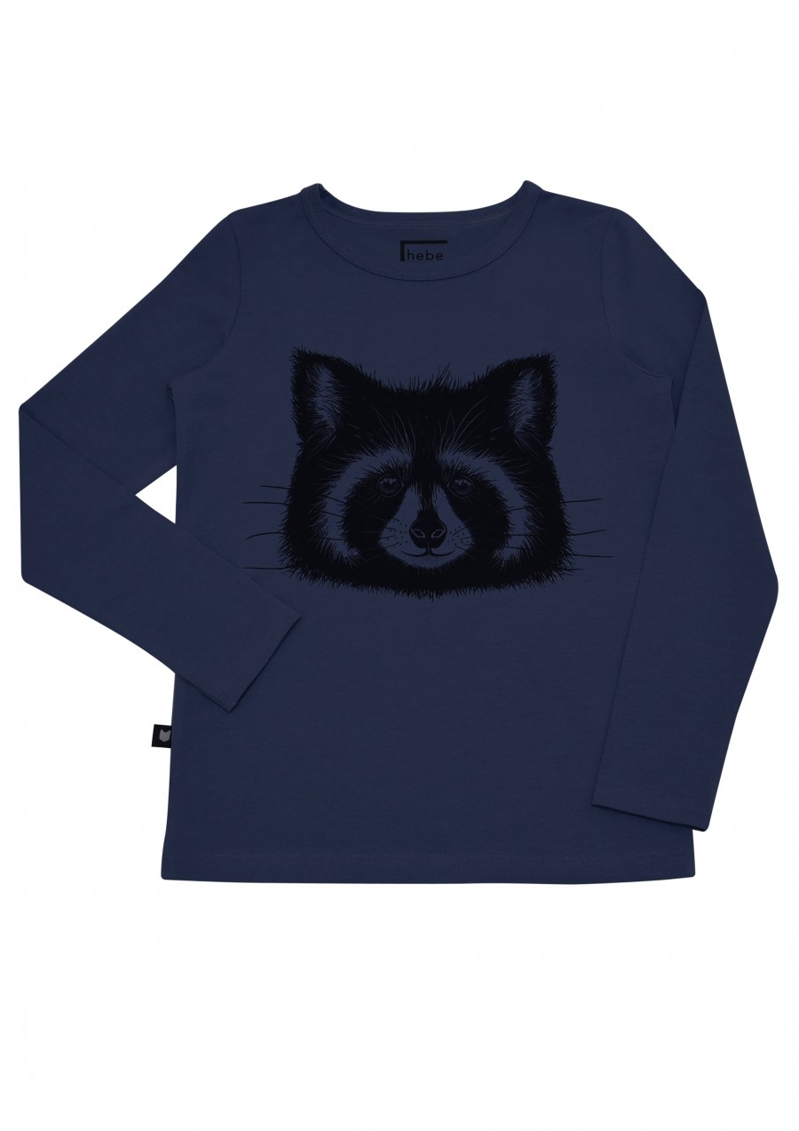 Top blue with raccoon FW19062