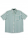 Shirt for boy with green stripes SS20006