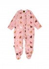 Long romper with poodle print and feet FW23098