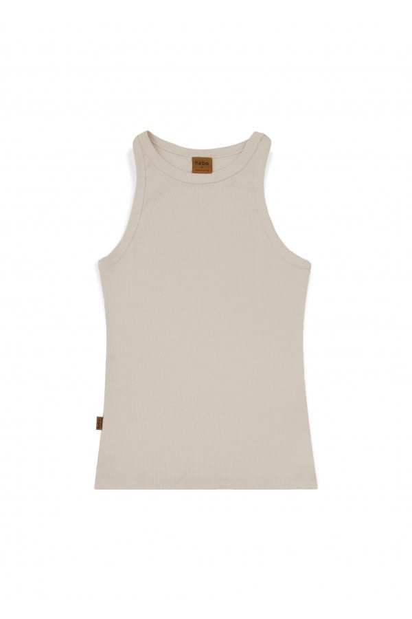Tank top taupe 0029_S25386