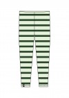 Leggings striped green SS21070