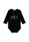 Body black with juggler print FW23023