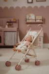 Little Dutch Doll Stroller metal  ́Soft Flowers ́ LD4585