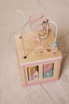 Wooden activity cube ´Fairy Garden´ LD7331