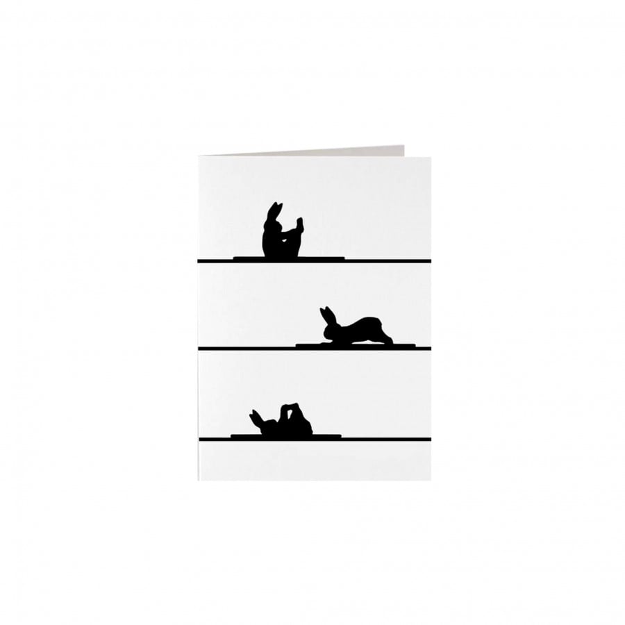 Card "Pilates Rabbit onesize HAM053