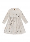 Dress with all-over small apple print 0314_F25178