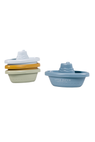 Little Dutch Stackable Bath Boats Blue