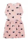 Dress with koala print SS180212