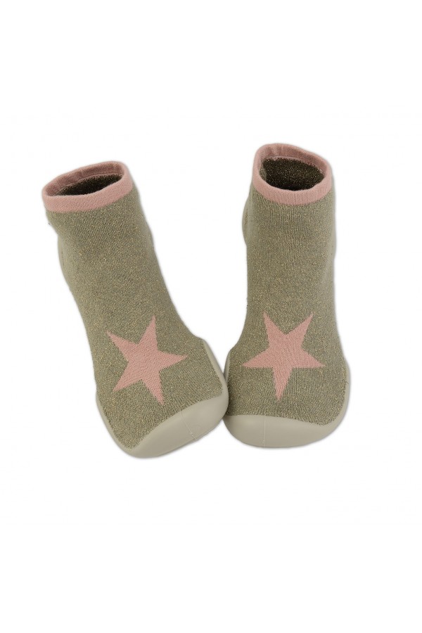 Collegien socks with rubber sole - Star 452A