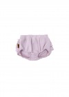 Bloomers violet muslin with ruffle SS24309
