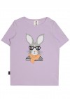 Top purple with Easter bunny for male E21017