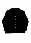 Blouse black linen for female SS20114
