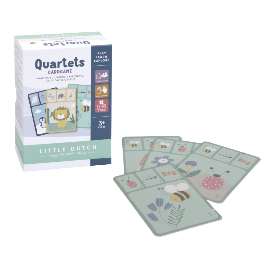 Quartets card game animals LD4481