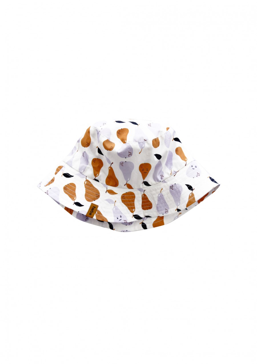 Hat cotton with pear print SS24111