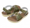 Salt-Water Surfer olive sandals, youth 1716Y