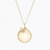 Pregnancy necklace Miracle (gold on chain) 222BMIRA2