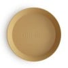 Mushie Dinner Plate - Round - Mustard 2305117
