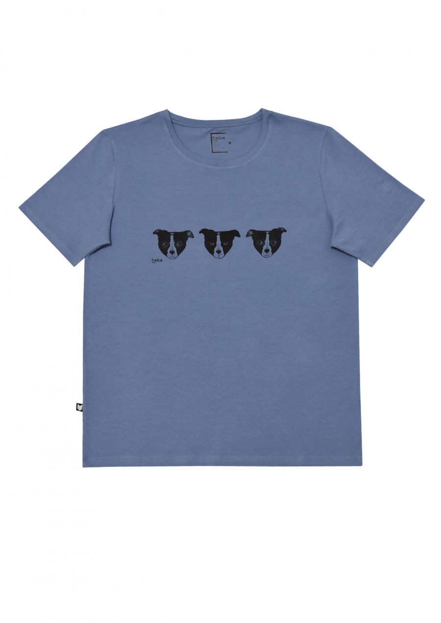 Top blue  with dogs FW18214